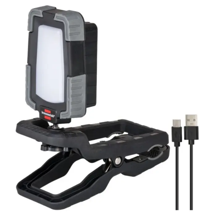 [Projecteur LED 950 lm] LOCATION - Projecteur LED - Lampe à pince rechargeable (950lm)