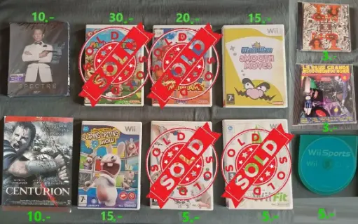[Jeux Wii] Jeux Wii - WarioWare - Lapins Cretins - Wii & Bluerays / CD